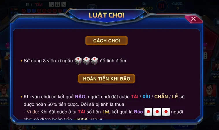 Sicbo Ironman Tại Manclub Siêu Phẩm Xúc Xắc Đỉnh Cao Cho Cộng Đồng Cá Cược