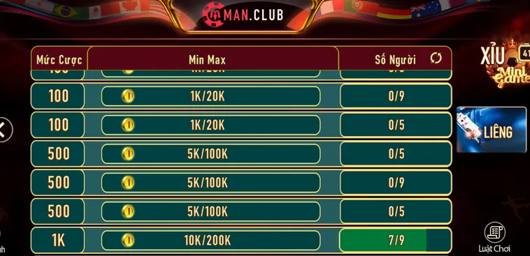 Khám Phá Liêng Tại ManClub Với Chiến Thuật Đấu Trí Đỉnh Cao Cho Mọi Game Thủ