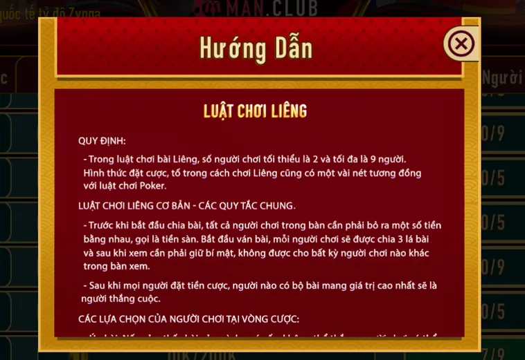 Khám Phá Liêng Tại ManClub Với Chiến Thuật Đấu Trí Đỉnh Cao Cho Mọi Game Thủ