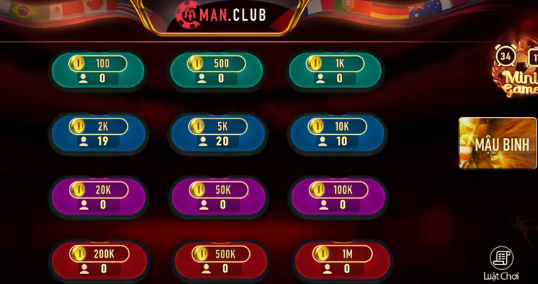 Khám Phá Mậu Binh Tại ManClub Với Chiến Thuật Xếp Bài Đỉnh Cao Cho Cao Thủ