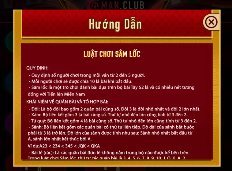 Trải Nghiệm Sâm Lốc Tại ManClub Đỉnh Cao Với Cơ Hội Săn Thưởng Cực Lớn Mỗi Ngày