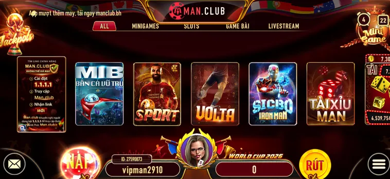 Cổng Game ManClub - Nhà Cái Hàng Đầu Danh Cho Tân Thủ Chinh Phục Mọi Thử Thách Đỉnh Cao
